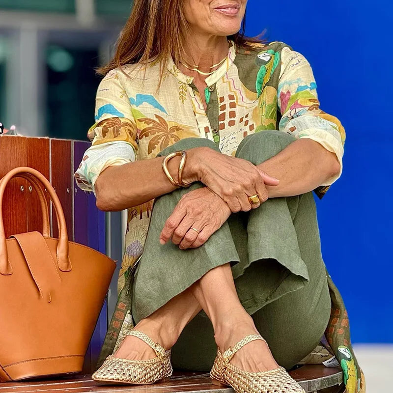 Vesperina – Einzigartiges Hemdkleid Im Satz