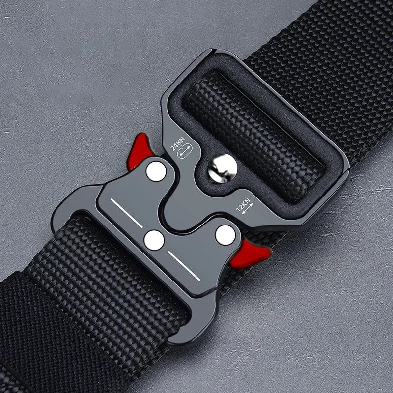 Avelena | Herren Gürtel Militär Outdoor Jagd Taktisch Multifunktional Kampf
