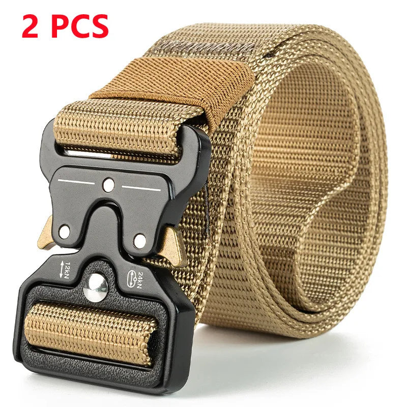 Avelena | Herren Gürtel Militär Outdoor Jagd Taktisch Multifunktional Kampf