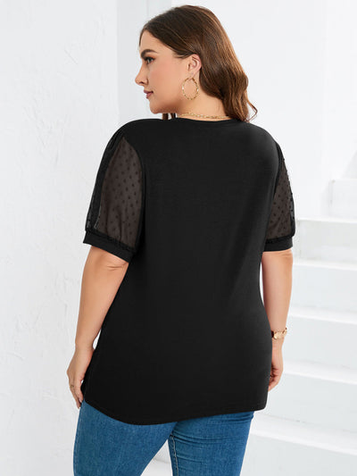 Janne | Damen Top – Baumwolle, V-Ausschnitt, Elegantes Design