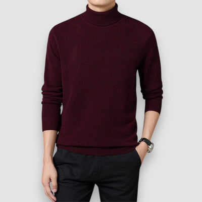 Lumier | High Collar Sweater