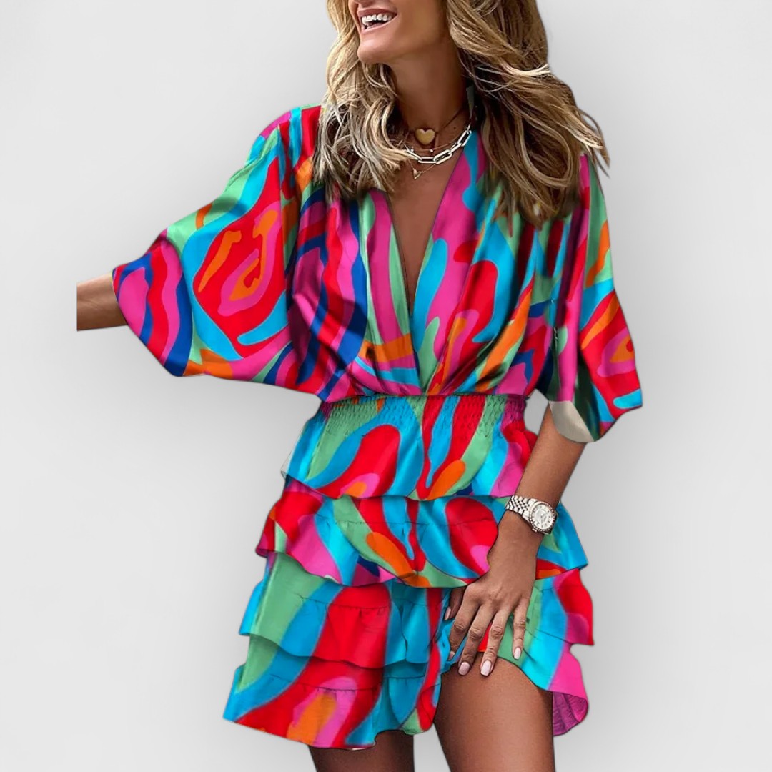 Ada | Stylisches Minikleid bedruckt