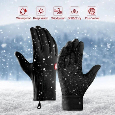 Avelena | Unisex Touchscreen Fleece Winter Skihandschuhe – Warm & Haltbar