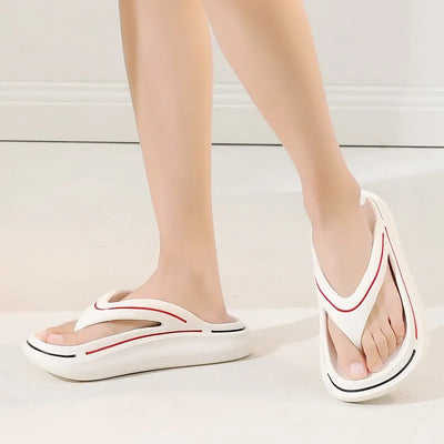 Ultraleichte Unisex Sommerschlappen mit Memory-Foam-Sohle – Jureo