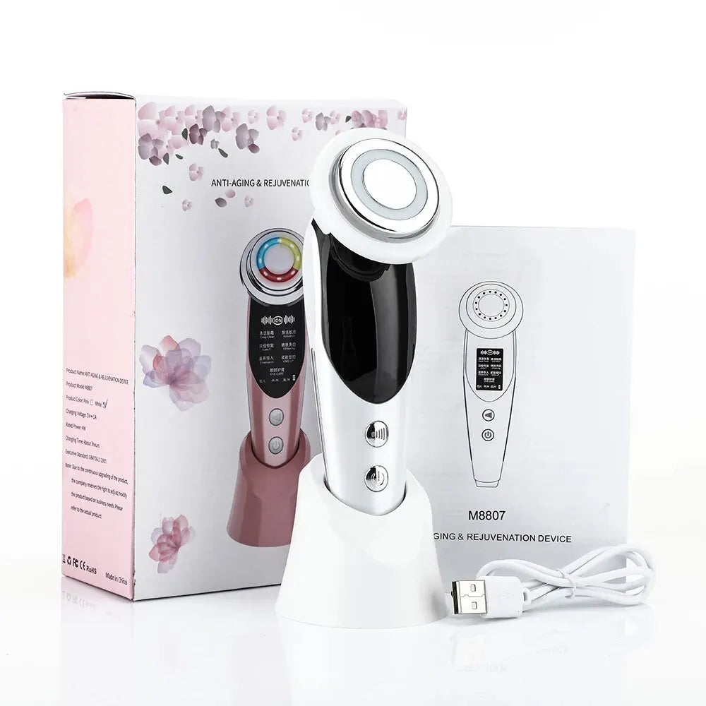 Avelena | 7-In-1 Ems Rf Gesichts-Massagegerät
