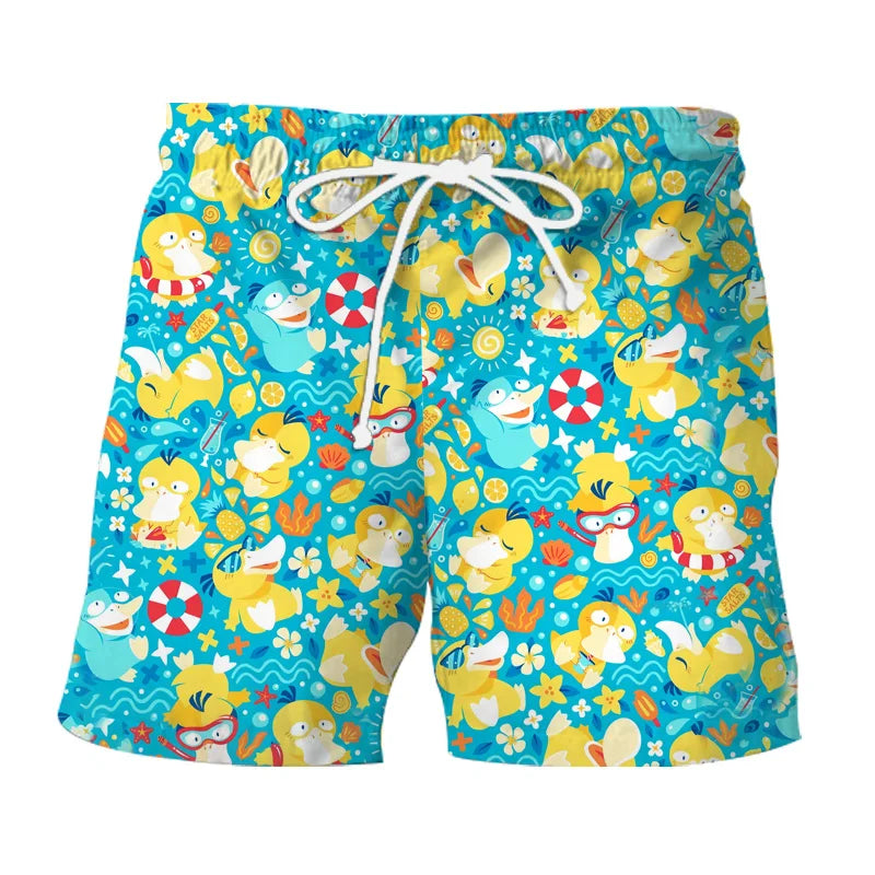 Lustiges Sommer-Set mit Gengar & Snorlax Print | 1 kaufen, 1 gratis - SchlummerSpaß