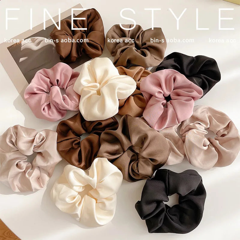 Avelena | High-Sense Damen Seiden Scrunchie