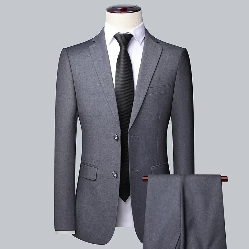 Herren Formell Elegant Hochzeitsgast Anzug Set | Dreiteiliges Set