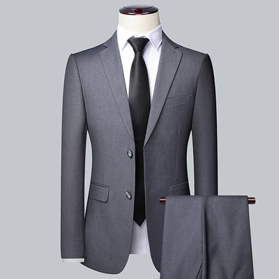 Herren Formell Elegant Hochzeitsgast Anzug Set | Dreiteiliges Set