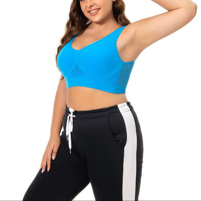 Nahtloser Sport-Push-Up-BH