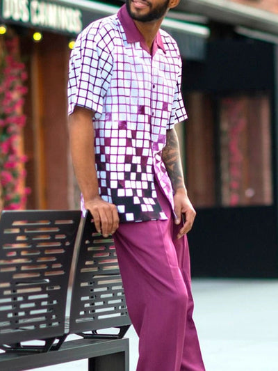 Stylisches Herren Zweiteiler-Set für warme Tage - SommerKlassiker