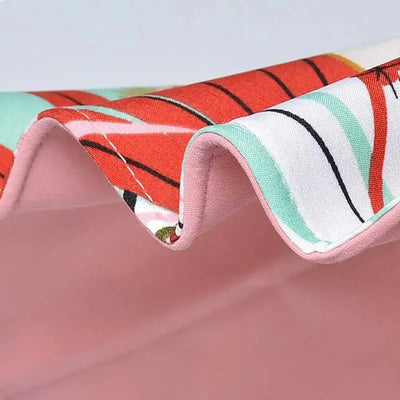 Wendbarer Sonnenhut mit breiter Krempe aus Baumwolle – Liora