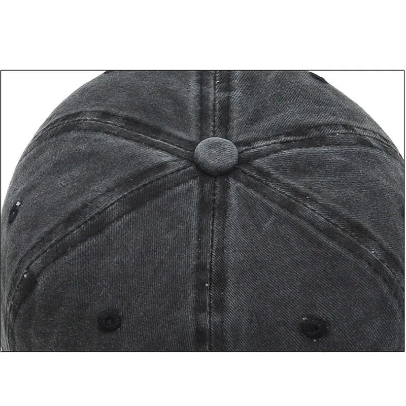 Unisex Gewaschene Baseballkappe | Verstellbar