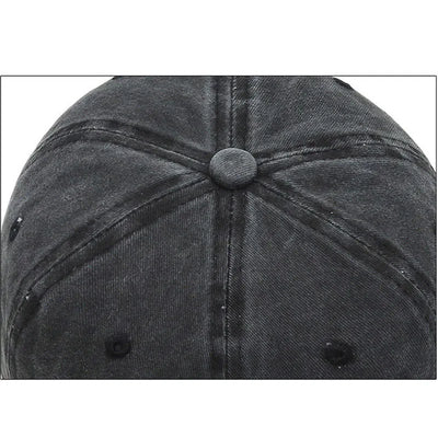 Unisex Gewaschene Baseballkappe | Verstellbar