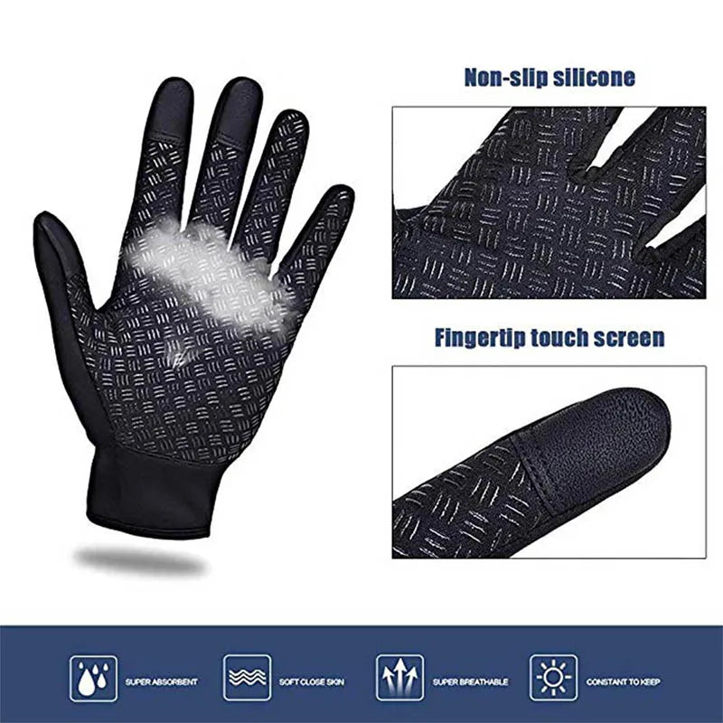 Avelena | Winter Reithandschuhe – Wasserdicht/Winddicht & Touchscreen-Kompatibel