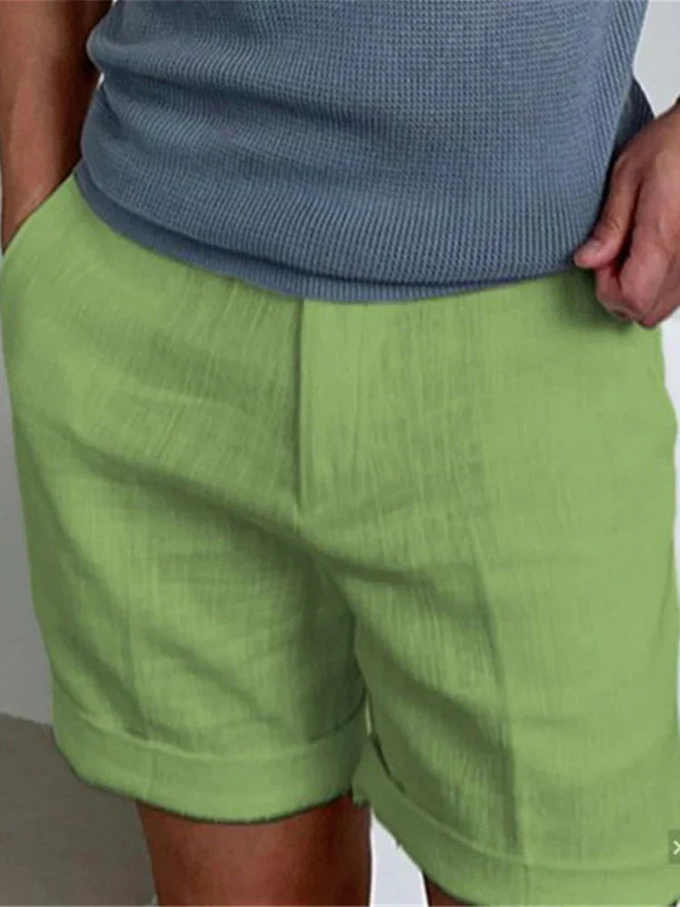 Leichte Herren Sommer-Shorts aus Leinen mit Relaxter Passform – Jorin