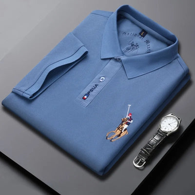 ROSSI ROMA | Luxus-Poloshirt mit Logo