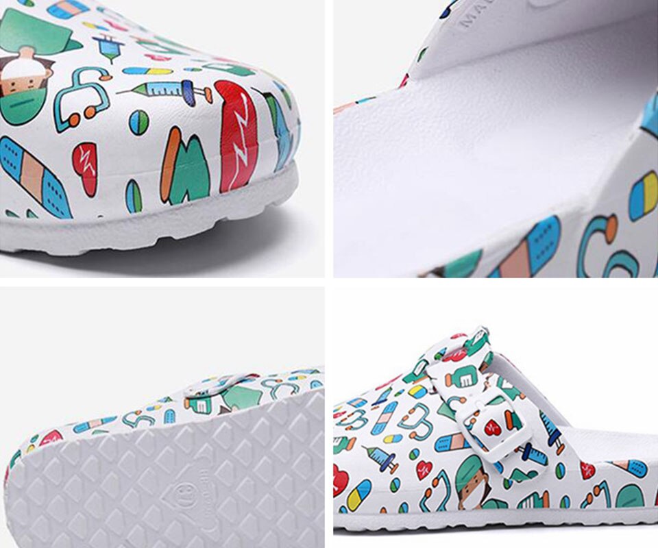 Wasserfeste & Leichte Damen Pflege-Clogs – Rutschfest & Hygienisch