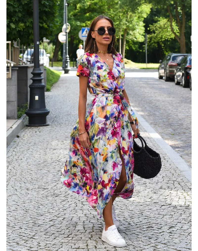 Rosea Kleid Handarbeit Limitierte Edition