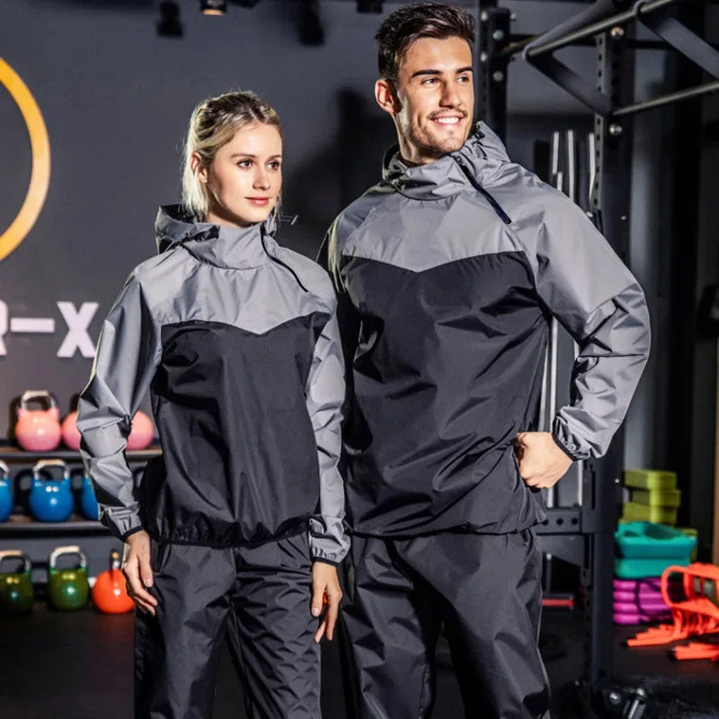Leichtes Unisex Trainingsset mit Zipper & Kapuze – Remo