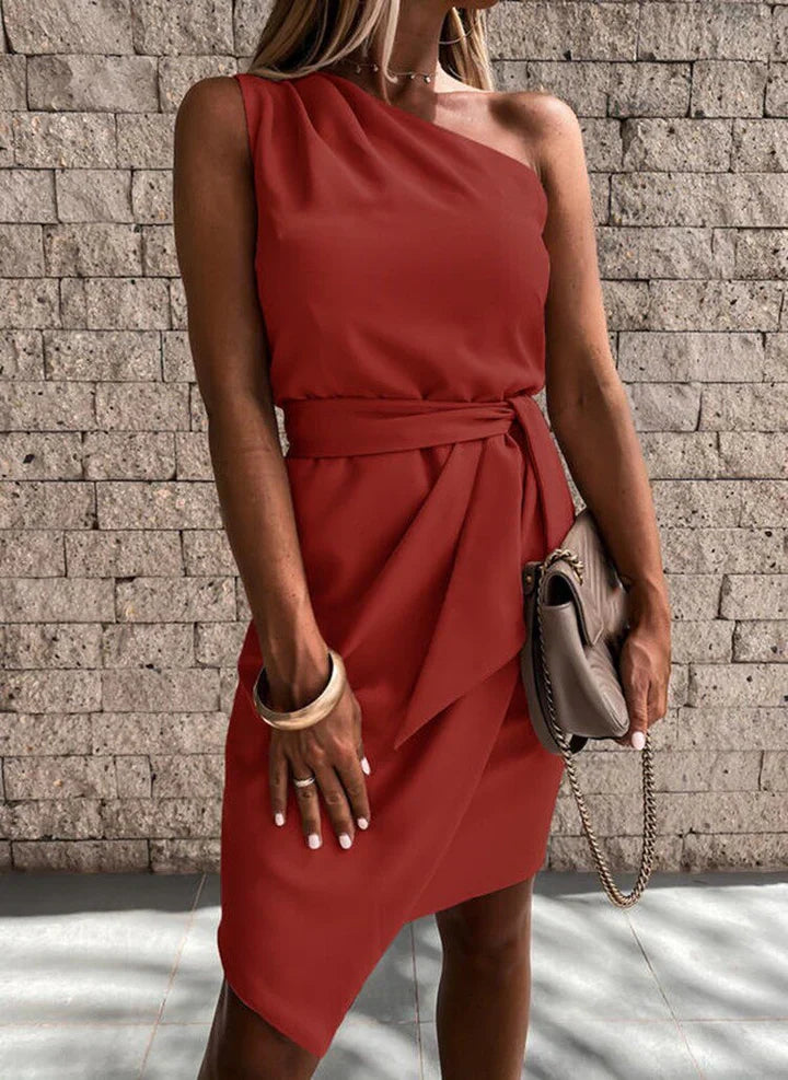 Ärmelloses und figurbetontes Partykleid mit Stretchkomfort – Mirella