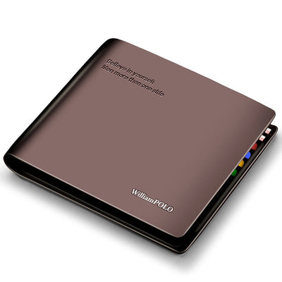 Avelena | Echtes Leder Herren Bifold Geldbörse