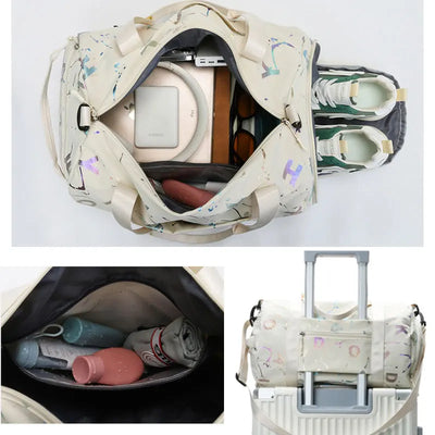 Sporttasche Damen – Stilvolle Fitness- & Yogatasche mit Nassfach & Schuhfach