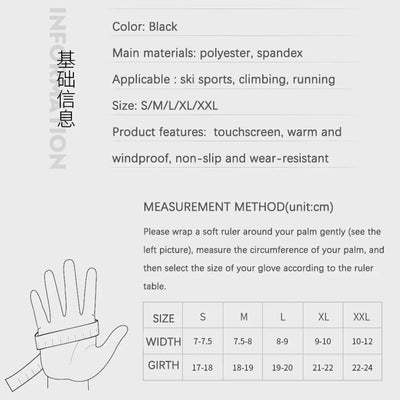Avelena | Winter Wasserdichte Touchscreen Handschuhe - Winddicht