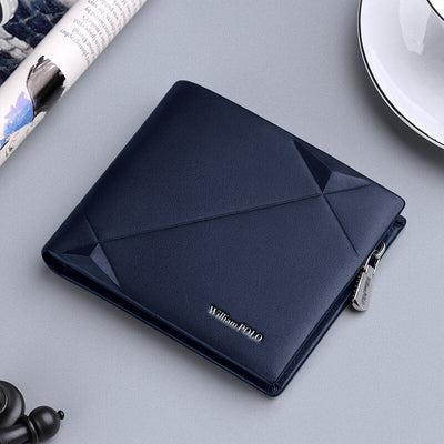 Avelena | Echtes Leder Herren Bifold Geldbörse