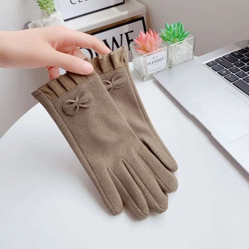 Avelena | Frauen Winter Touchscreen Winddichte Handschuhe - Kältebeständige Radfahren & Sportausrüstung
