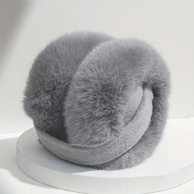 Avelena | Unisex Weiche Plüsch Winter Ohrwärmer - Modetrend C