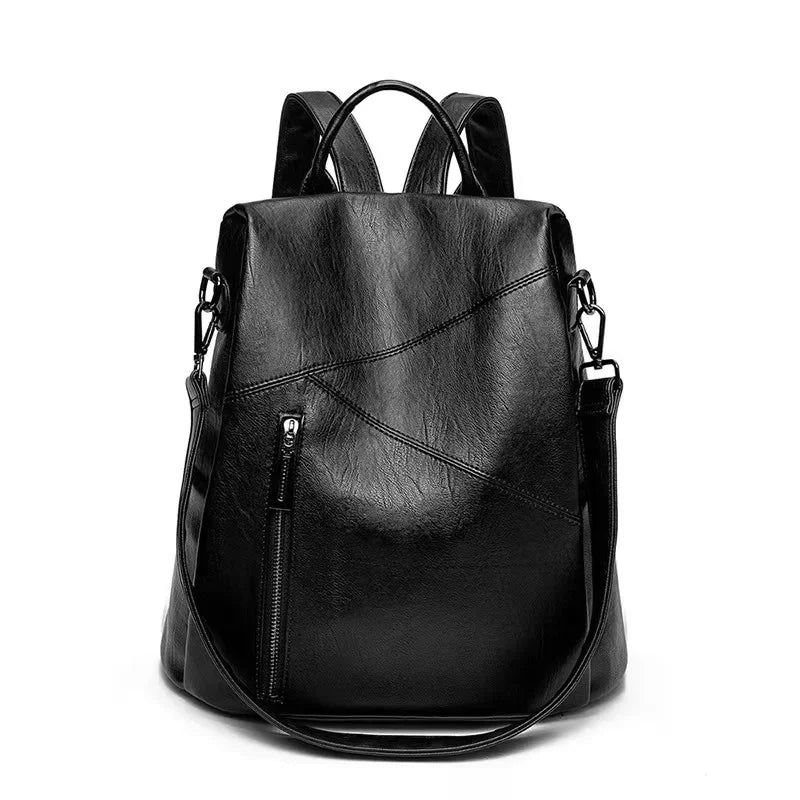 JOANA | DIEBSTAHLSICHERER LEDERRUCKSACK