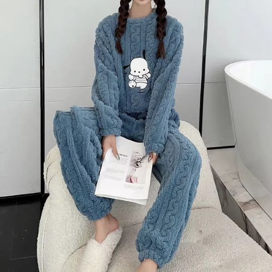 Patricia – Fleece Pyjama für Damen