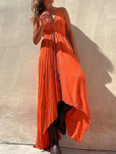 Ronata - Elegantes Boho Maxikleid Damen