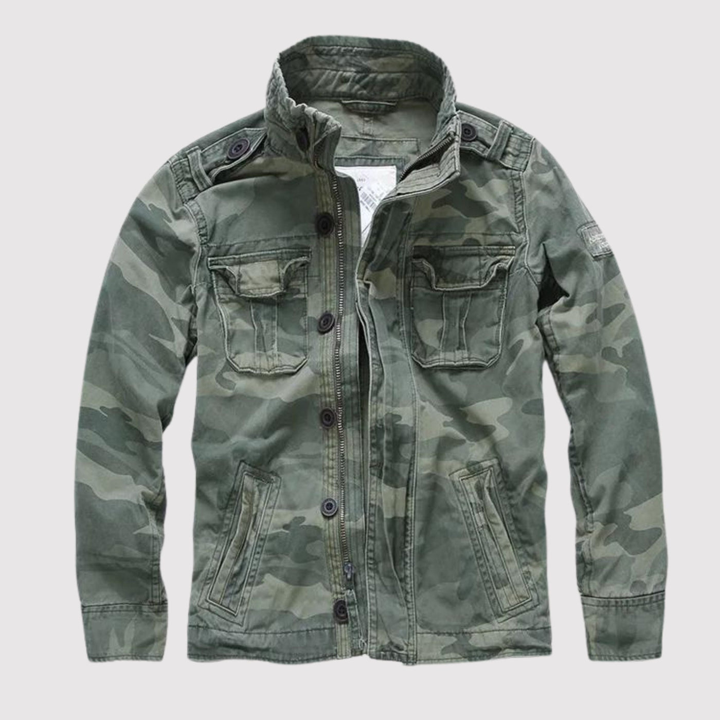 Clark | Jeansjacke  Hochwertiger Denim, Retro Stil