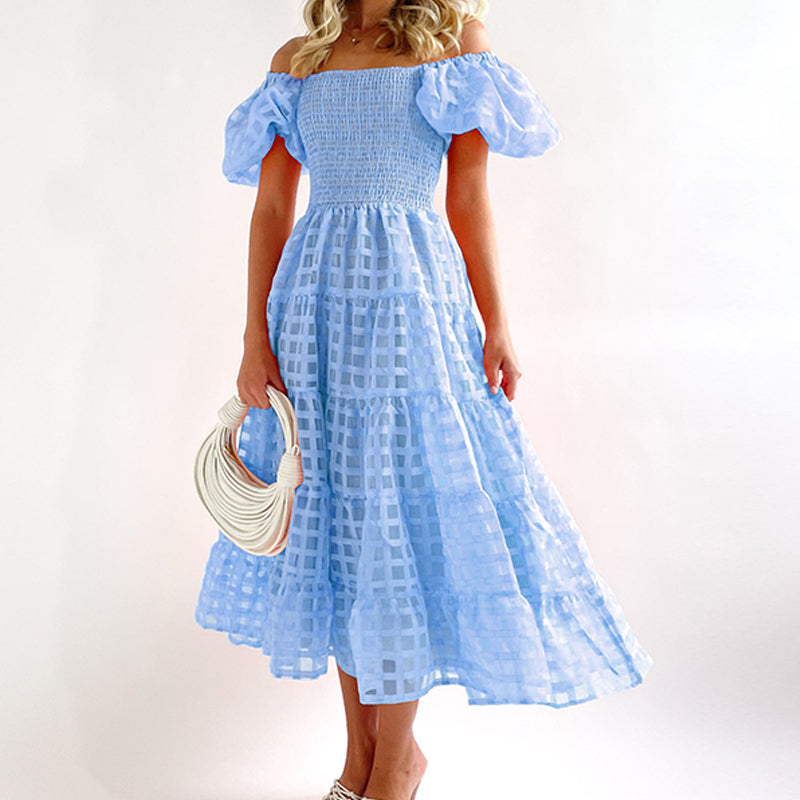 Helda - Zeitloses Elegantes Damen Maxi Kleid