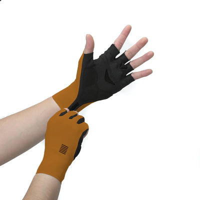 Avelena | Unisex Halb-Finger Mtb Fahrrad Atmungsaktive Handschuhe