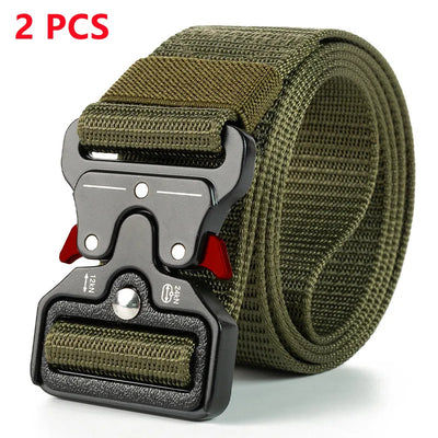 Avelena | Herren Gürtel Militär Outdoor Jagd Taktisch Multifunktional Kampf