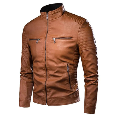 Hunter™ Klassische Lederjacke