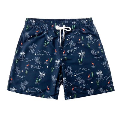 Trendige & Schnell trocknende Herren Badeshorts mit Taschen – Matteo