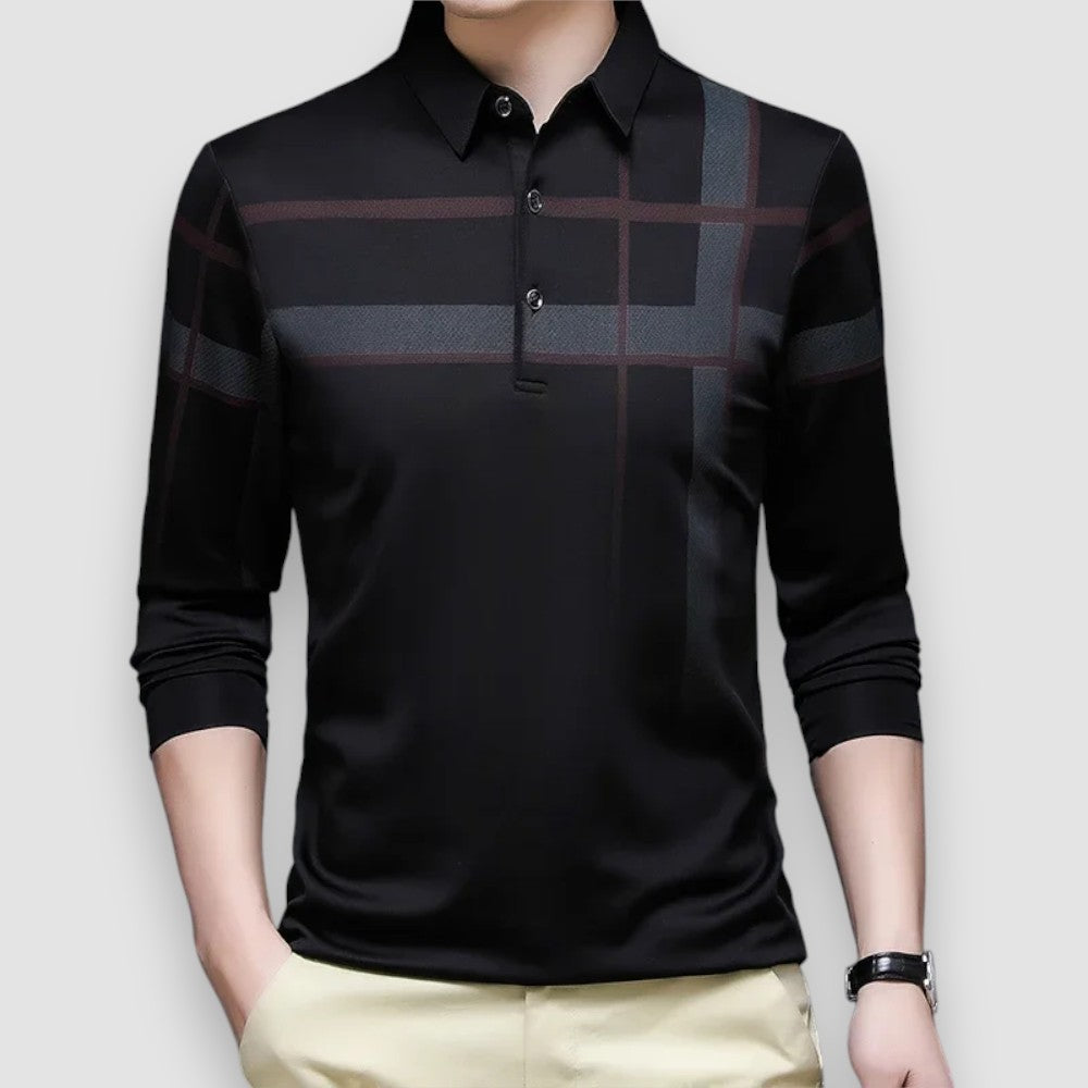 Balain | Long Sleeve Polo Shirt