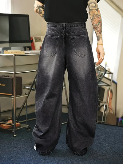 Lässige Baggy-Jeans für Herren | Lockere Passform