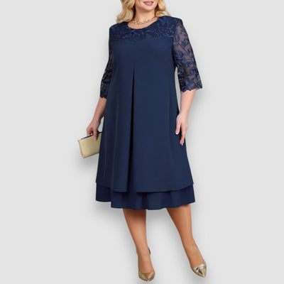 Milley | Besticktes Kleid in Übergröße