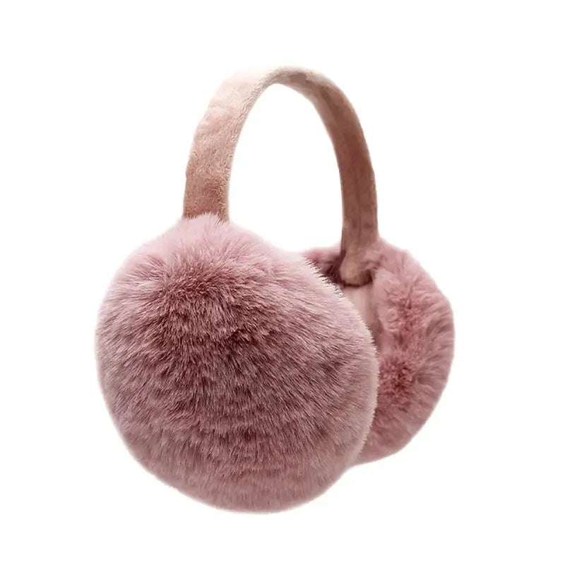 Avelena | Unisex Weiche Plüsch Winter Ohrwärmer - Modetrend C