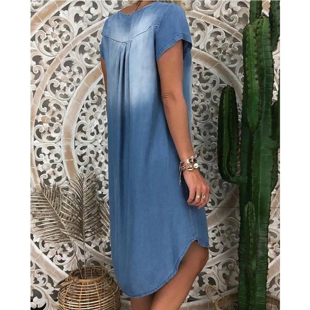 Alicja – Lässiges Sommerkleid aus Denim