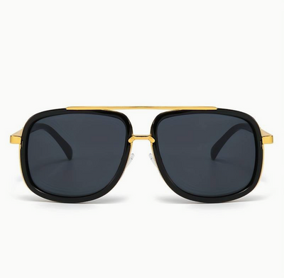 Stilvolle Unisex-Sonnenbrille mit edlem Finish – SunEdge Flair