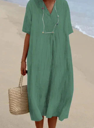 Leinenkleid für Frauen | Ideal für den Sommer
