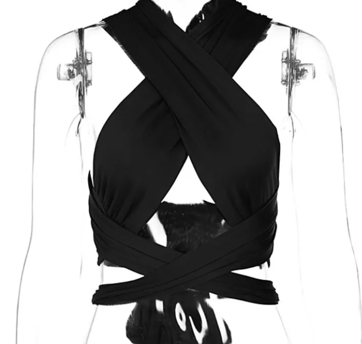 Faustine - Halter Top Ein sexy & sommerliches Crop Top