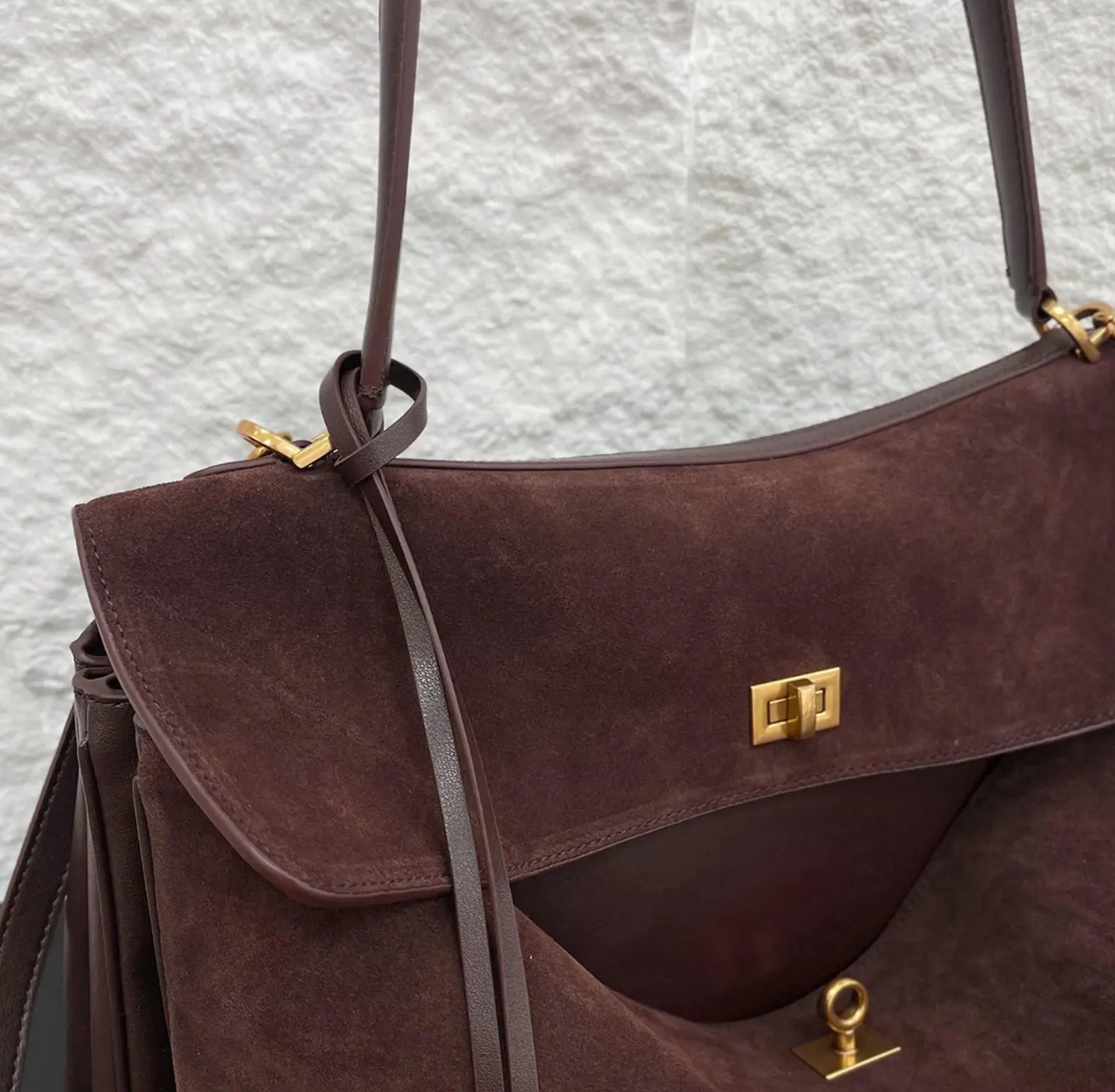 Luxuriöse vegane Leder Tote Bag