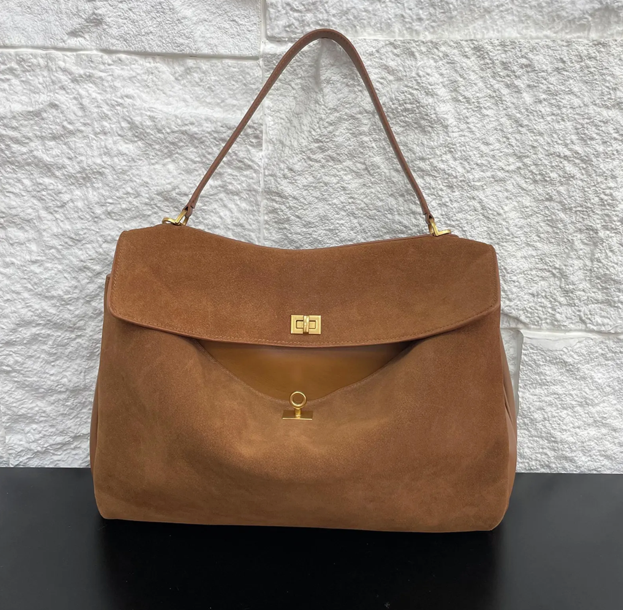 Luxuriöse vegane Leder Tote Bag